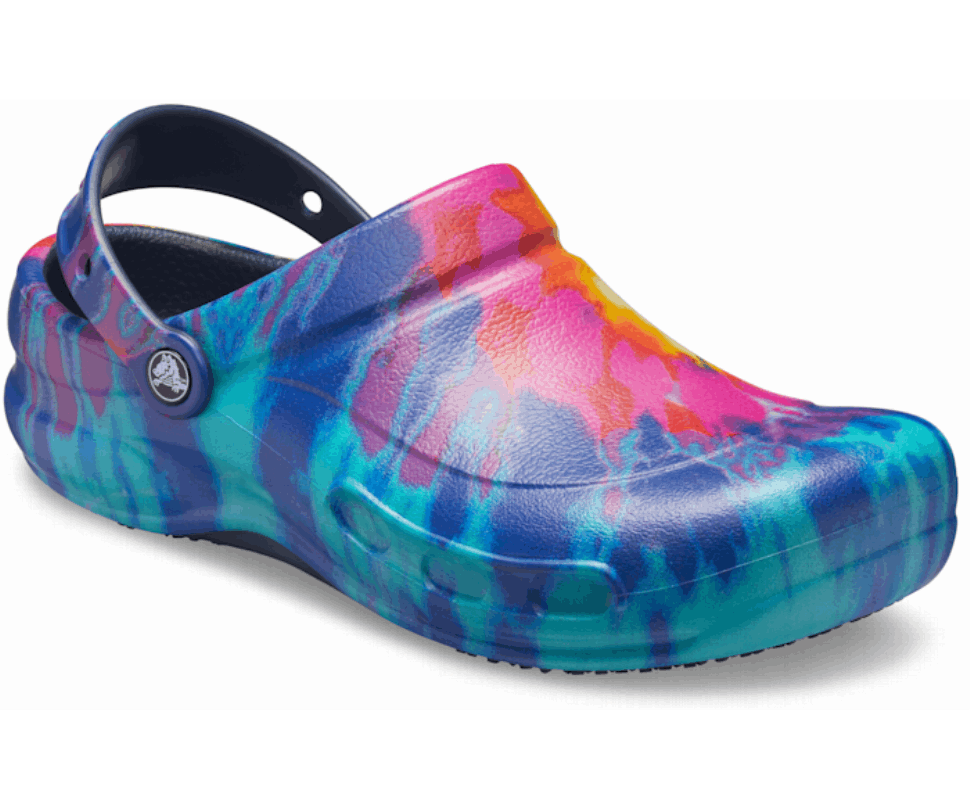 Crocs Bistro Grafiskā Koka Tupele Navy