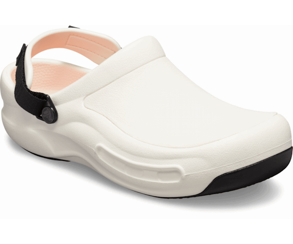 Crocs Bistro Pro Literide Koka Tupele Balts