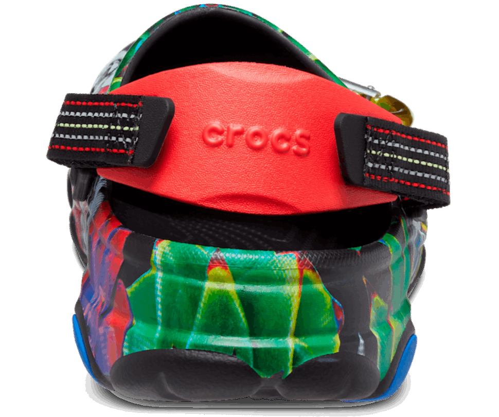 Crocs Classic Visurgājējs Sulīgs Clog Black Multi