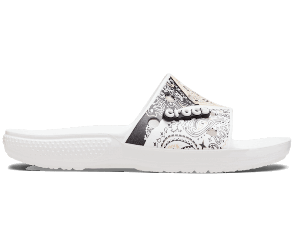 Crocs Classic Crocs Bandana Slide Chai Balts