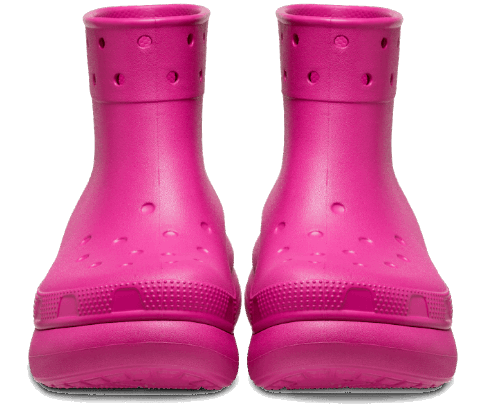 Crocs Classic Crush Boot Fuchsia Fun