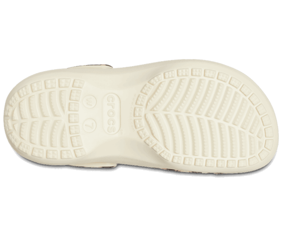 Crocs Klasiskās Platformas Dzīvnieku Remikss Clog Bone Leopard