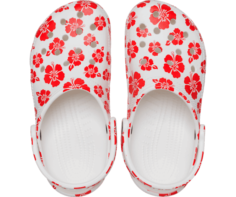 Crocs Klasisks Retro Kūrorta Tupele Balta Liesma