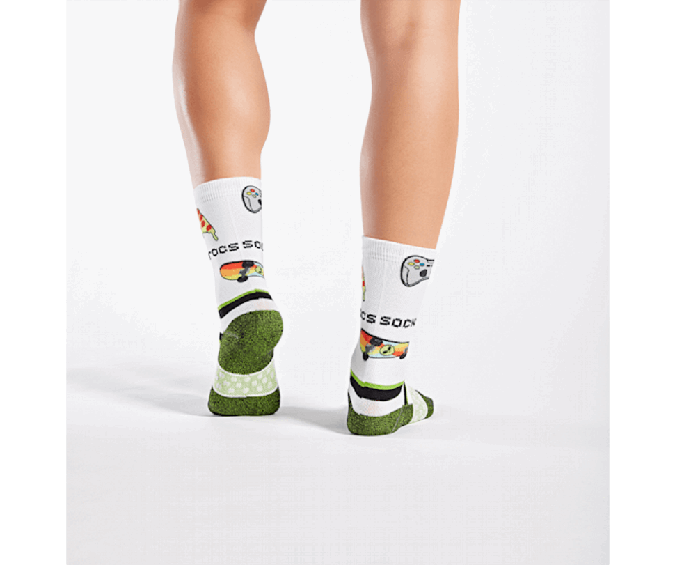 Crocs Socks Kid Crew Sezonas 3 Iepakojumu Multi