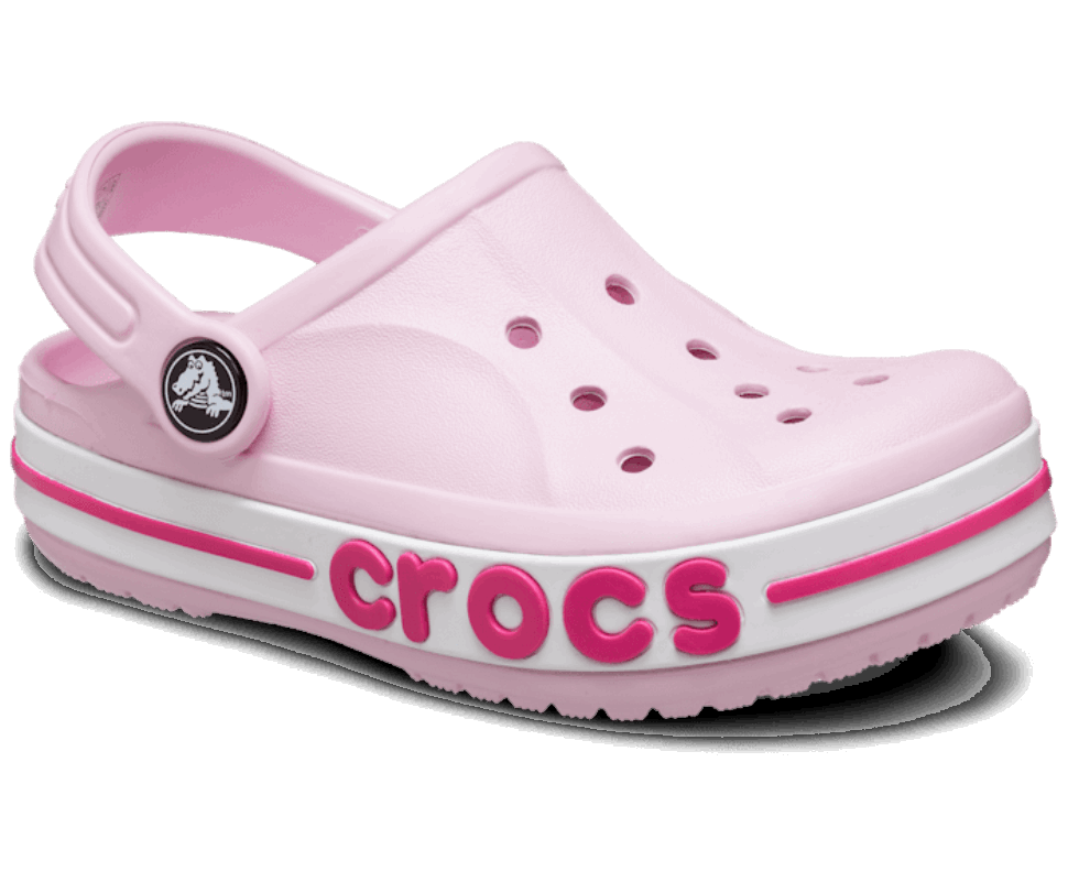 Crocs Bērnu Bayaband Clog Balerīna Rozā Konfektes Rozā