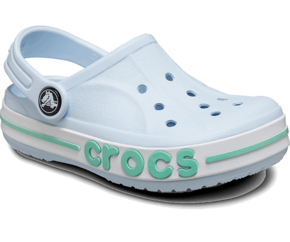 Crocs Kids' Bayaband Clog Minerālzils Pistācijas