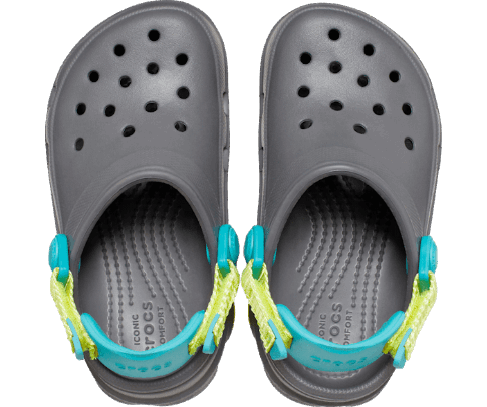 Crocs Bērnu Klasiskais Visurgājējs Koka Tupelēm šīfera Pelēkā Krāsā