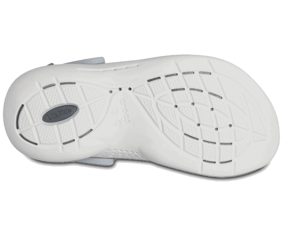 Crocs Literide 360 ​​koka Tupele Gaiši Pelēka šīfera Pelēka