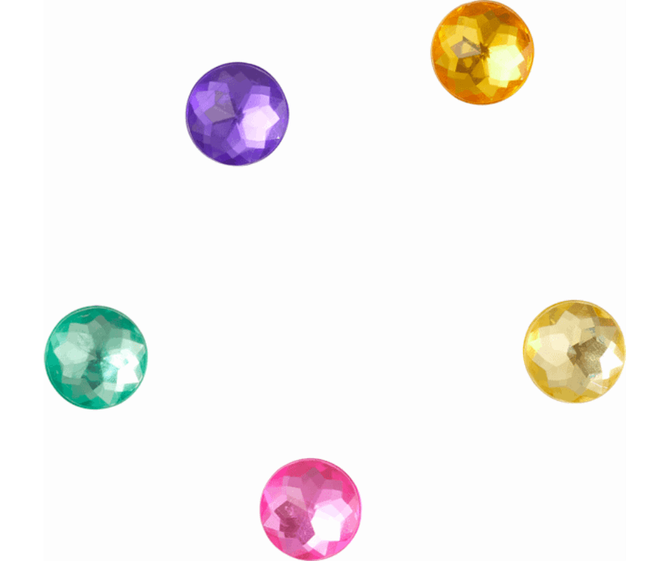 Crocs Pastel Gem 5 Pak