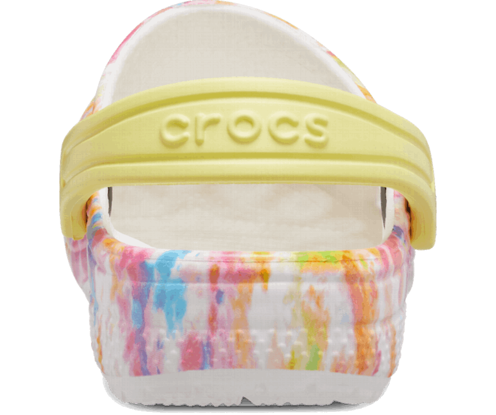 Crocs Toddler Klasisks Tie-dye Grafisks Tupele Apelsīnu Zing Multi