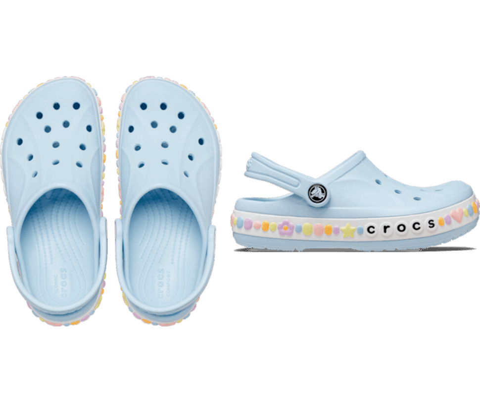 Crocs Toddlers' Bayaband šarmu Josla Clog Mineral Blue