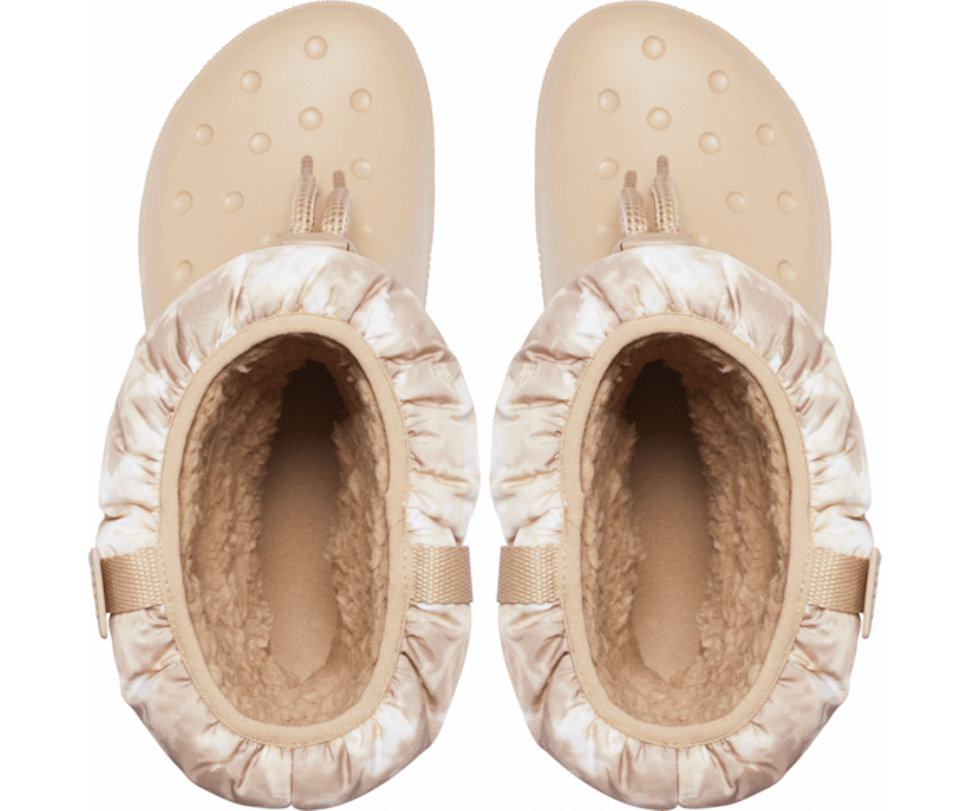 Crocs Sieviešu Klasisks Neo Puff Luxe Boot Chai White
