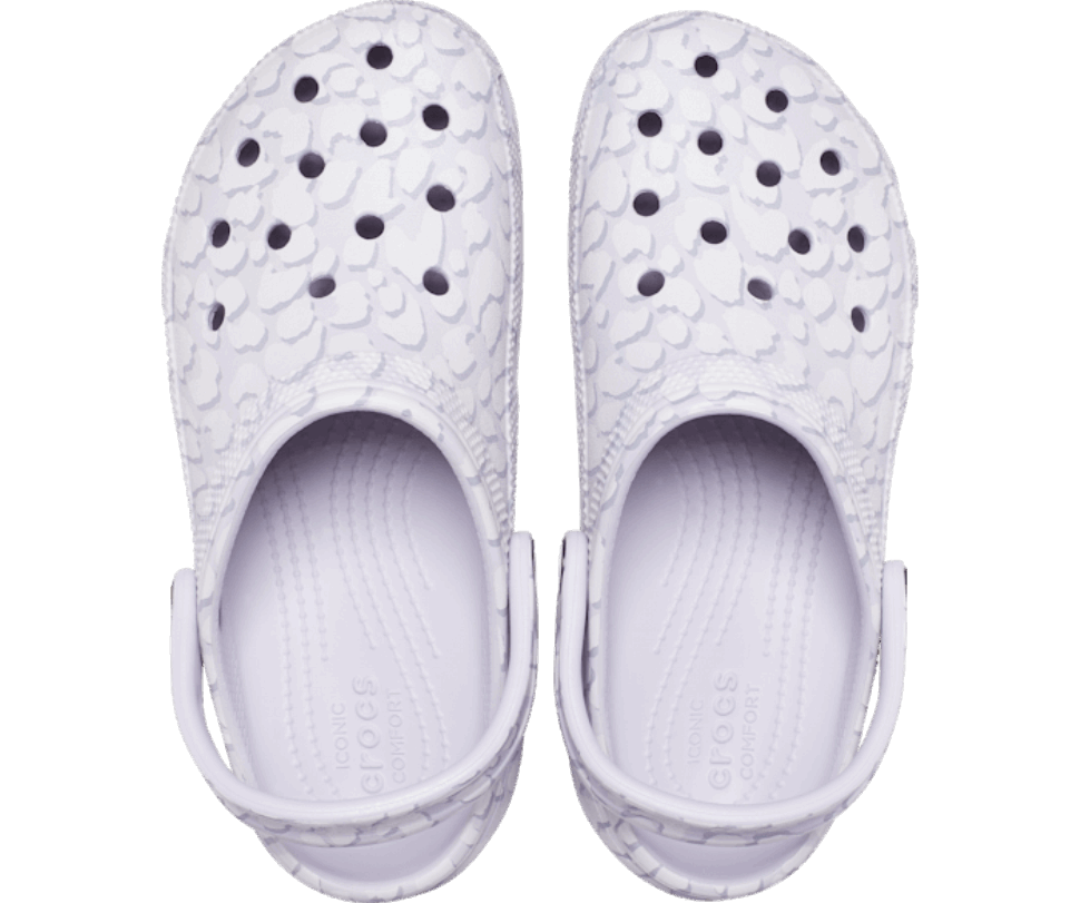 Crocs Sieviešu Klasiskā Platforma 4 Viņas Tupele Mauve Migla