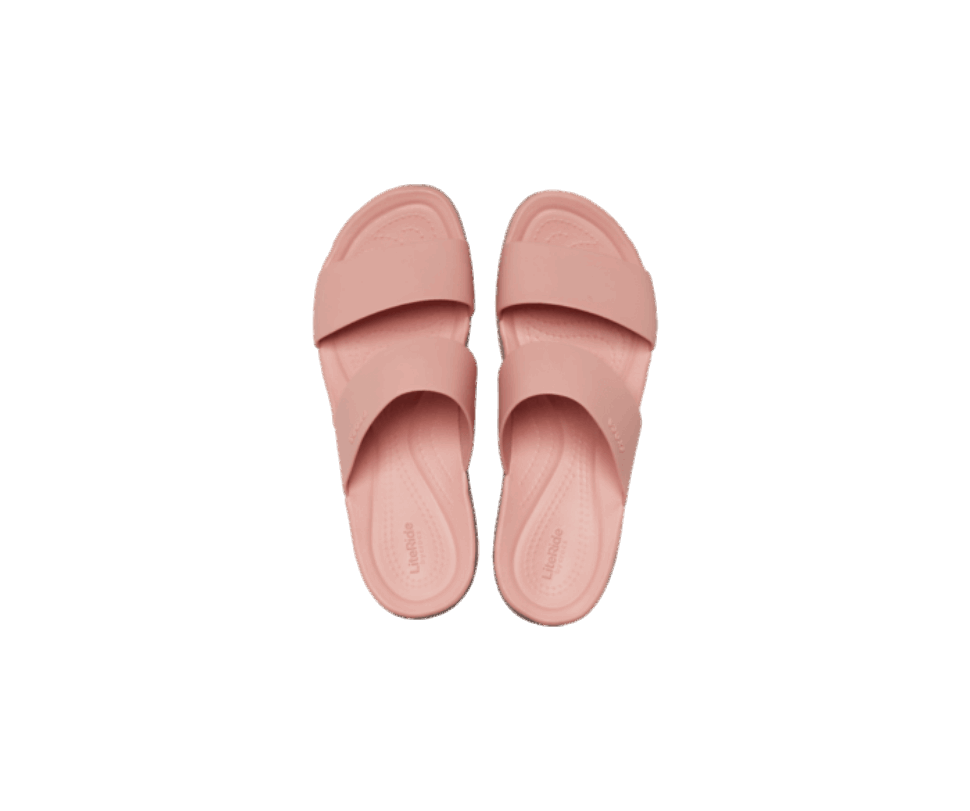 Crocs Sieviešu Crocs Brooklyn Mid Wedge Bāls Sarkt