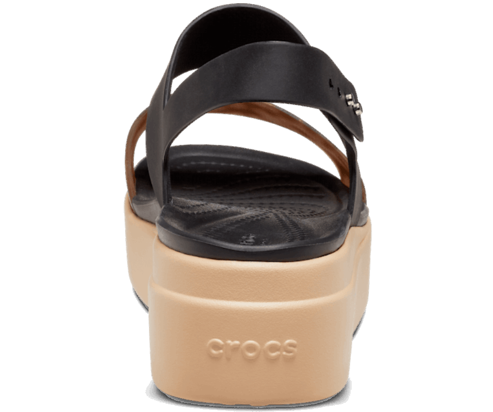 Crocs Sieviešu Crocs Brooklyn Bruņurupucis Zems ķīlis Melns Multi