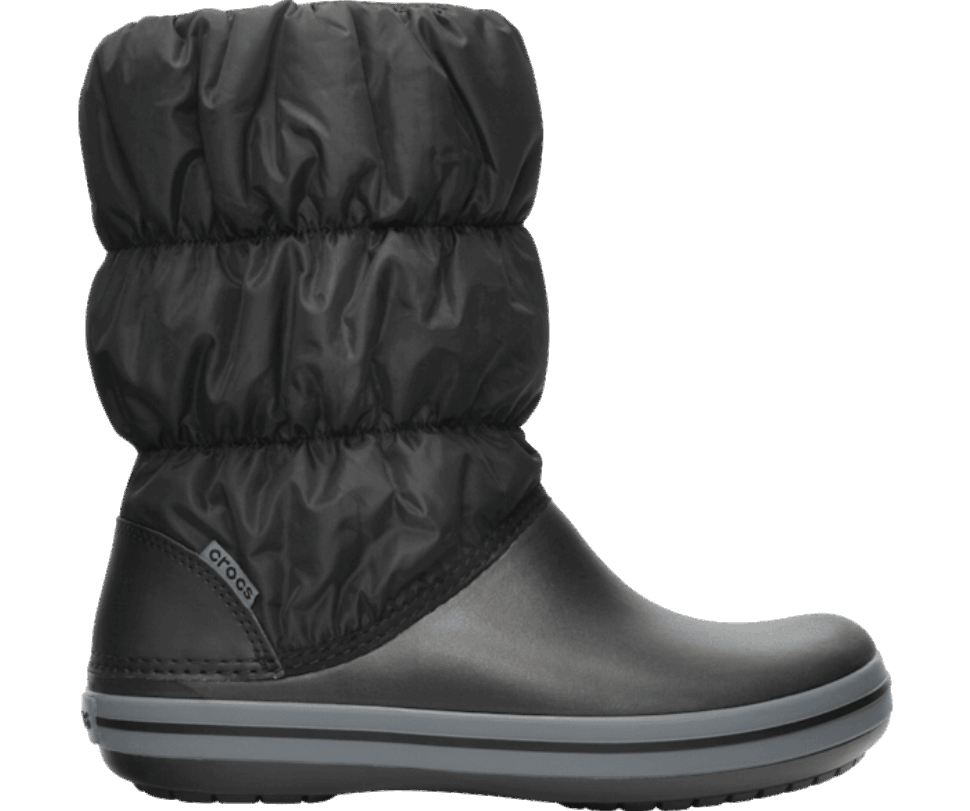 Crocs Sieviešu Ziemas Puff Boot Melns Ogles